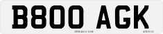License plate of the United Kingdom, 1983 year system