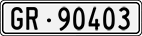 License plate of Switzerland, Cars