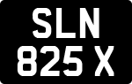 License plate of Singapore, Private owners