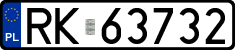 License plates of Poland, Regular car plates