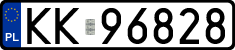 License plates of Poland, Regular car plates