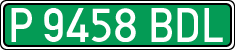 License plates of Spain, Specialty plates