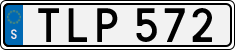 License plate of Sweden, Regular plates