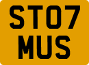 License plate of the United Kingdom, 2001 year system