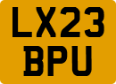 License plate of the United Kingdom, 2001 year system