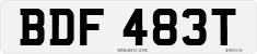 License plate of the United Kingdom, 1963 year system