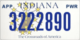 Indiana, Apportioned