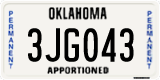Oklahoma, Apportioned (1AB234)