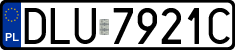 License plates of Poland, Regular car plates