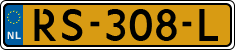 License plate of the Netherlands, Cars