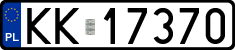 License plates of Poland, Regular car plates