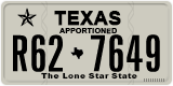 Texas, Apportioned vehicles (2012) (A12-3456)