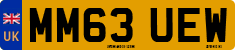 License plate of the United Kingdom, 2001 year system