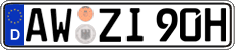 German license plate, Plates for oldtimers (type 