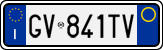 License plate of Italy, Cars (1994 year series)