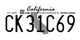 California, Temporary (AB12C34)
