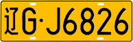 License plate of China, Trucks and buses