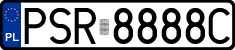 License plates of Poland, Regular car plates