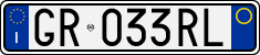 License plate of Italy, Cars (1994 year series)