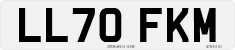 License plate of the United Kingdom, 2001 year system