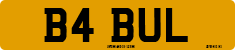 License plate of the United Kingdom, 1983 year system