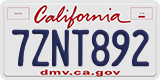 California, Passenger Car (1ABC234)