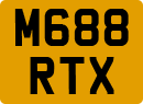 License plate of the United Kingdom, 1983 year system