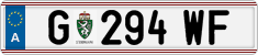 License plate of Austria, Regular plates