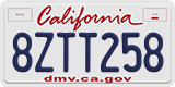 California, Passenger Car (1ABC234)