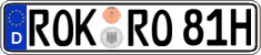 German license plate, Plates for oldtimers (type 