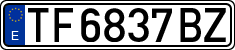 License plates of Spain, 1971 year series