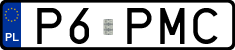 License plates of Poland, Vanity Plates