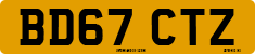 License plate of the United Kingdom, 2001 year system