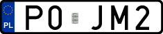License plates of Poland, Vanity Plates
