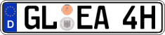 German license plate, Plates for oldtimers (type 