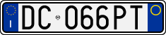 License plate of Italy, Cars (1994 year series)