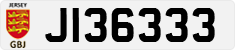 License plate of Jersey, Regular plates (J123456)