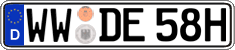 German license plate, Plates for oldtimers (type 