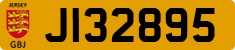 License plate of Jersey, Regular plates (J123456)