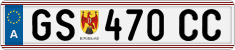 License plate of Austria, Regular plates