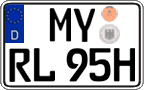 German license plate, Plates for oldtimers (type 