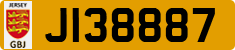 License plate of Jersey, Regular plates (J123456)