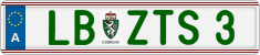 License plate of Austria, Vanity Plates