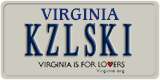 Virginia, Vanity Plates