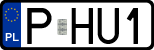 License plates of Poland, Regular car plates