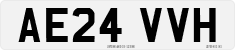 License plate of the United Kingdom, 2001 year system