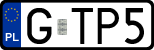 License plates of Poland, Regular car plates