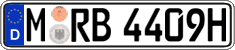 German license plate, Plates for oldtimers (type 