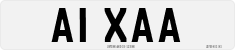 License plate of the United Kingdom, 1983 year system