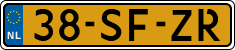 License plate of the Netherlands, Cars